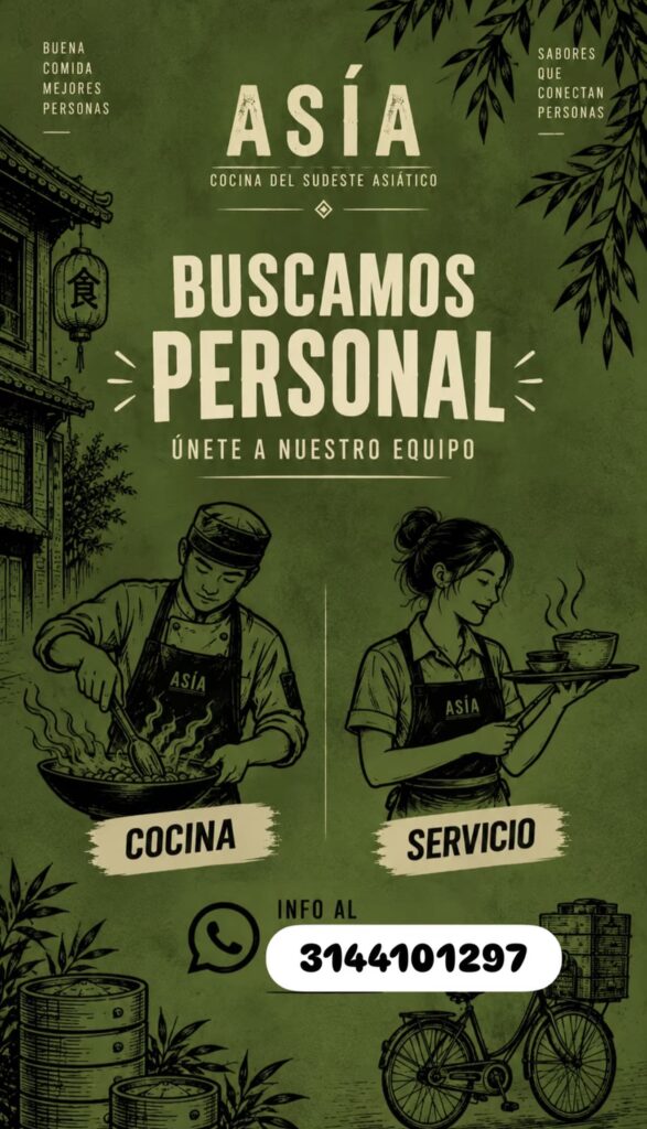 Cocineros y Servicio en mesa
